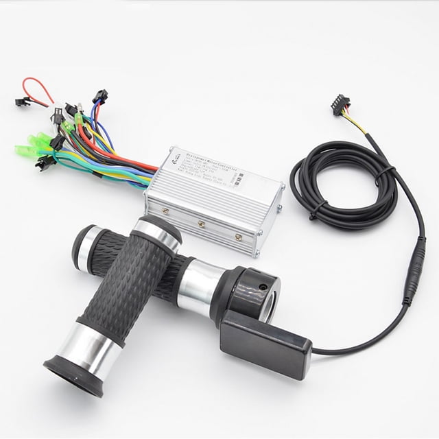 Neries 350W Controlador Scooter motorizado LCD Negro DC Regulador de motor Adaptador Spares Controling Unidad Electricidad Bicicleta Bicicleta Inevent OD003153-00B