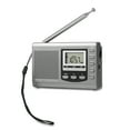 thumbnail image 3 of Radio Digital, Mini Radio EstéREO Portátil Con Altavoz Estéreo de Reloj de Alarma Digital para la la Oficina de Vieges en Casa, 3 of 7