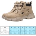 thumbnail image 3 of Zapatos de protección deportiva antipuñaladas con punta de acero antigolpes para invierno (45) caqui Ndcxsfigh Tenis De Mujer Tenis De Hombre, 3 of 8