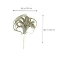 thumbnail image 2 of PTOOTP Air Plant Succulent Faux Greenery for Outdoors Pineapple Design 1Pack, 2 of 8