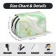 thumbnail image 5 of Disketp Green And Gold Abstract Marble Estuche de Lápices de Doble Capa con Tapa Abatible y Cremallera, Organizador Escolar para Adolescentes y Adultos, 5 of 7