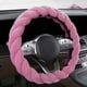 thumbnail image 1 of Cubierta del volante - Polar suave antideslizante para llantas de 14-15 pulgadas, calor y agarre invernal, ajuste universal para coches, gris, 1 of 6