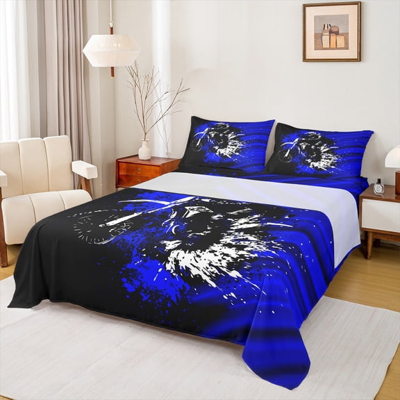 Castle Fairy Motorcycle Motocross 3pcs Twin Sheet Sets,Extreme Sport Twin Fitted Sheet,Graffiti Splash Breathable Flat Sheet,Luxury Boys Bedroom Decor