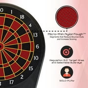 Arachnid Cricket Pro 900 Talking Electronic Dartboard with Soft Tip Darts, AC Adapter, and Operating Manual
