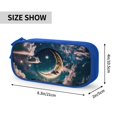 thumbnail image 2 of Sigee Artistic Starry Sky Moon Book for Portable Pencil Pouch with Zipper for Students, Artists, and Office Use, 2 of 5