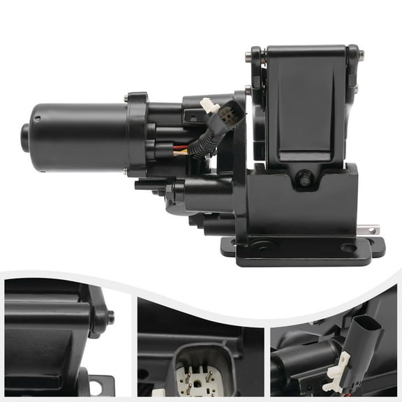 Left Side Running Board Motor With Bracket, Left Direct Replacement, For Ford F-150 2015-2020