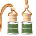 thumbnail image 1 of Ambientador para auto Aromtopia Wilderness, aroma amaderado, paquete de 2, 1 of 7
