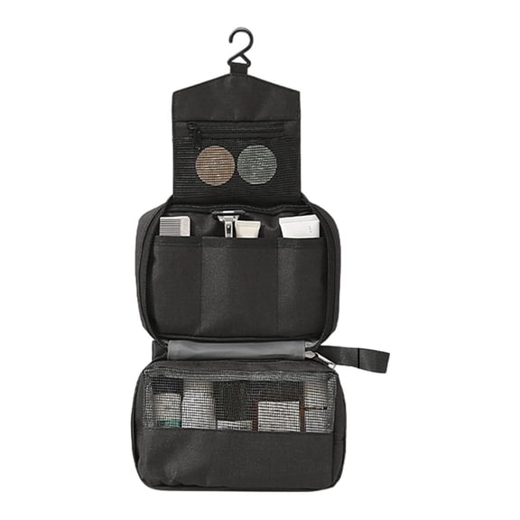 Toiletry Bag Designed for Organized Travel Featuring Multiple Compartments