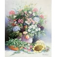thumbnail image 2 of Motz, Peter 26x31 Gold Ornate Wood Framed with Double Matting Museum Art Print Titled - Seasons warmth, 2 of 4