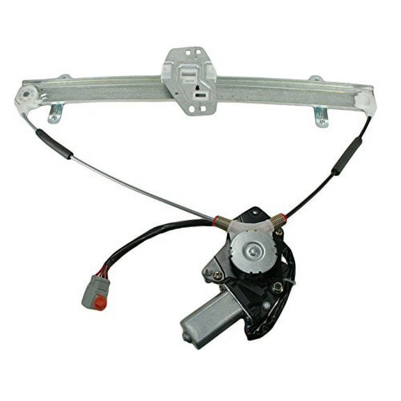 TRQ Front Power Window Regulator w/ Motor Driver Side Left LH for 03-11 Element WRA51544 Fits select: 2003-2011 HONDA ELEMENT