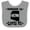 Heather and White, variant on Inktastic Arizona Someone Loves Me Boys or Girls Baby Bib