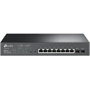 TP-Link TL-SG2210MP | Jetstream 10 Port Gigabit Smart Managed PoE Switch | 8 PoE+ Ports @ 150W, 2 SFP Slots | Omada SDN Integrated | PoE Recovery | IPv6 | Static Routing | Limited Lifetime Protection