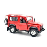 1/14 Scale Land Rover Denfender Licensed RC Remote Control Model Car w/Open Doors (Red)