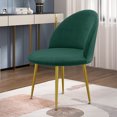 thumbnail image 1 of Duckbill Chair Cover Velvet Stretch Slipcover For Dining Kitchen Office Hotel 1Pc, 1 of 7