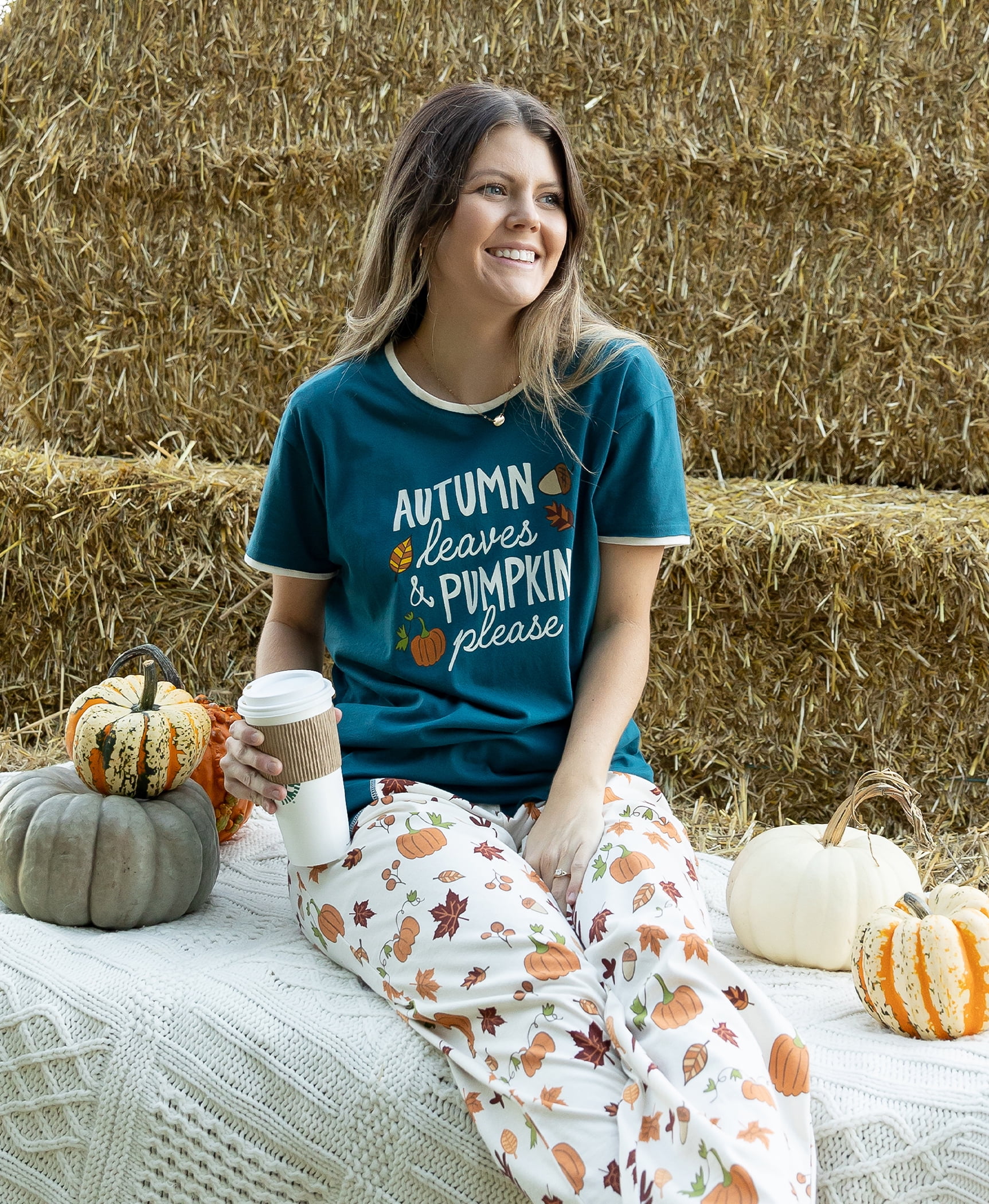 Fall leaves pajamas sales