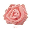 thumbnail image 3 of 50pcs Artificial Bionic Flowers PE Foam Fake Lifelike Roses Wedding Egagement Decorations, 3 of 5