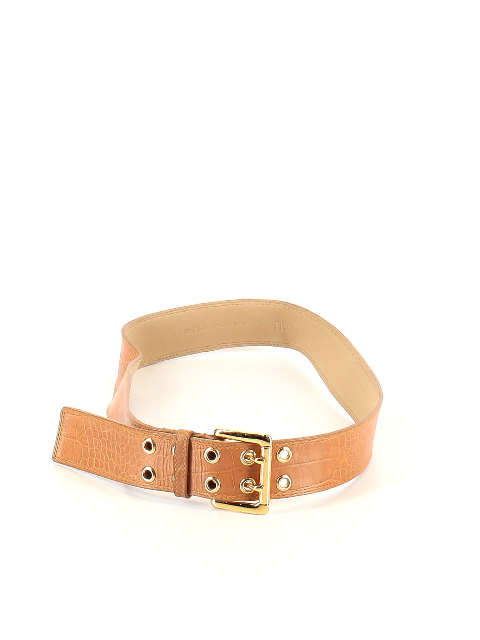 michael kors orange belt