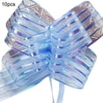 thumbnail image 2 of Walbest 10Pcs 50mm Pull Bow Multicolor Elegant Organza Durable DIY Ribbon Bow for Party, 2 of 7