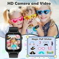 thumbnail image 4 of Kids Smart Watch for Kids,With 2 Tempered Film,26 Puzzle Games,,HD Camera,Alarm Clock,Calculator Flashlight,Toys for Ages 4-12 Years Old.Birthday Gift for Boys Girls Gifts(Black), 4 of 7