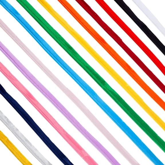 56 Yards 14 Colors Maxi Piping Bias Tape with Welting Cord Upholstery Piping Trim with Welting Cord Fabric Edge Trim