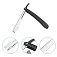 thumbnail image 3 of Men Straight Edge Folding for Razor with Plastic Handle Vintage Salon Barber Manual Beard Shaver Cutter Holder without B, 3 of 13