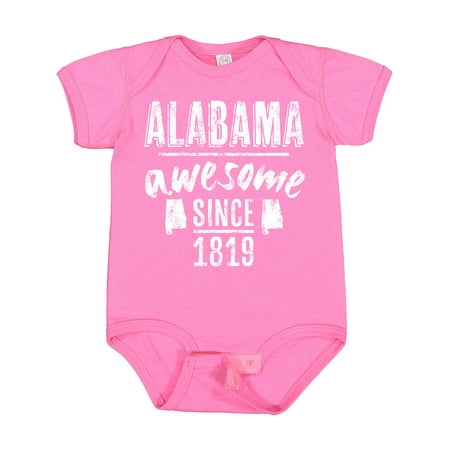 

Inktastic Alabama Awesome Since 1819 Gift Baby Boy or Baby Girl Bodysuit