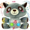 Vanmor Plush Racoon Baby Toys - Newborn Baby Musical Toys for Baby 0 to 36 Months - Stuffed Animal Light Up Baby Toys for Infants Toddler