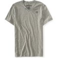 thumbnail image 1 of Aeropostale - Camiseta gráfica con cuello en V A87 para hombre, gris, grande, 1 of 2