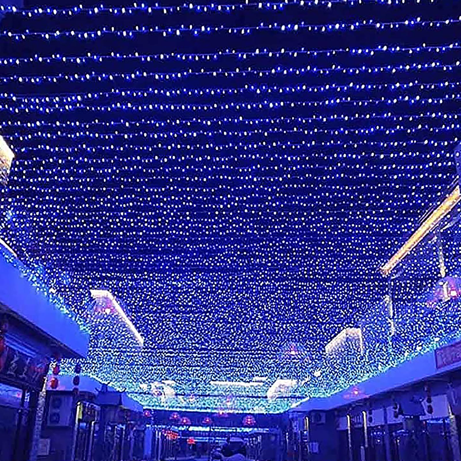Herrnalise 1Pack Warm Yellow Total 164FT 500LED Solar Christmas Lights, Solar String Lights Outdoor, Auto On/Off Wire,Solar Christams Lights Outdoor Waterproof For Christmas