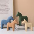 thumbnail image 3 of Hadanceo Decorative Minimalist Horse Figurine Wood Home Ornaments for Living Room, 3 of 8