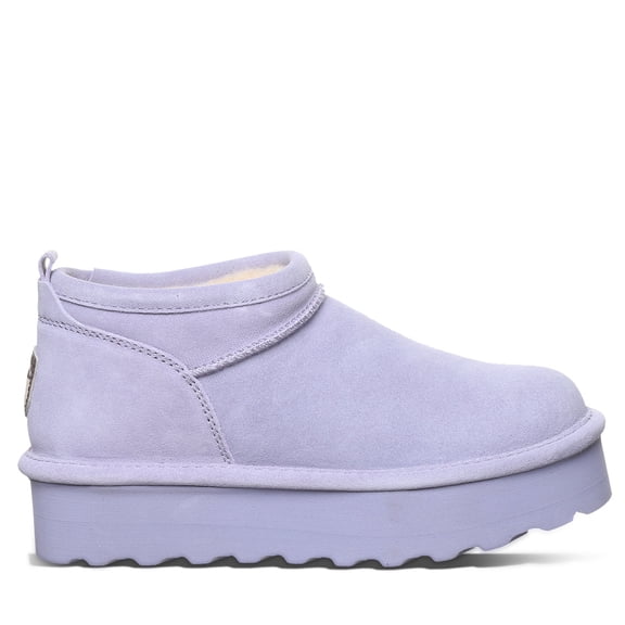 BEARPAW Women's Retro Super Shorty Persian Violet Size 7 | Women's Ankle Boot | Comfortable Winter Boot