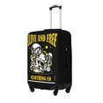thumbnail image 2 of PAYOHTO Highly Elastic Spandex Suitcase Cover Luggage Cover Medium Fits 22 to 24 Inch Skull Retro Aesthetic, 2 of 8