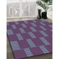 thumbnail image 2 of Ahgly Company Indoor Round Patterned Medium Purple Area Rugs, 8' Round, 2 of 6