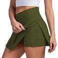 thumbnail image 6 of AUNVITO Women's Yoga Skirt Quick-Dry High-Waisted Butt-Lifting Workout Skirt for Training Sweat Wicking Athletic Casual Style, 6 of 8