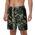 thumbnail image 2 of Uemuo Lilies Flowers Pattern Mens Swim Trunks Quick Dry Board Shorts with Mesh Lining, Stretch Beach Shorts Quick Dry No-Chafing Board Shorts-XX-Large, 2 of 9