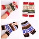 thumbnail image 4 of Zhuge Guantes sin dedos para mujer, manoplas de punto con forma de árbol de Navidad, de invierno, de medio dedo, estilo calentador de muñecas, 4 of 4