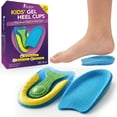 thumbnail image 1 of Copas de gel para talón Ballotte para niños, absorción de impactos, talla 3-9, 1 of 7
