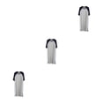thumbnail image 3 of Guardurnaity para hombres para descansar y dormir Transpirable y elegante para descansar Dormir Cómoda y elegante Albornoz Hombres Azul oscuro gris Type1 NO1, 3 of 6