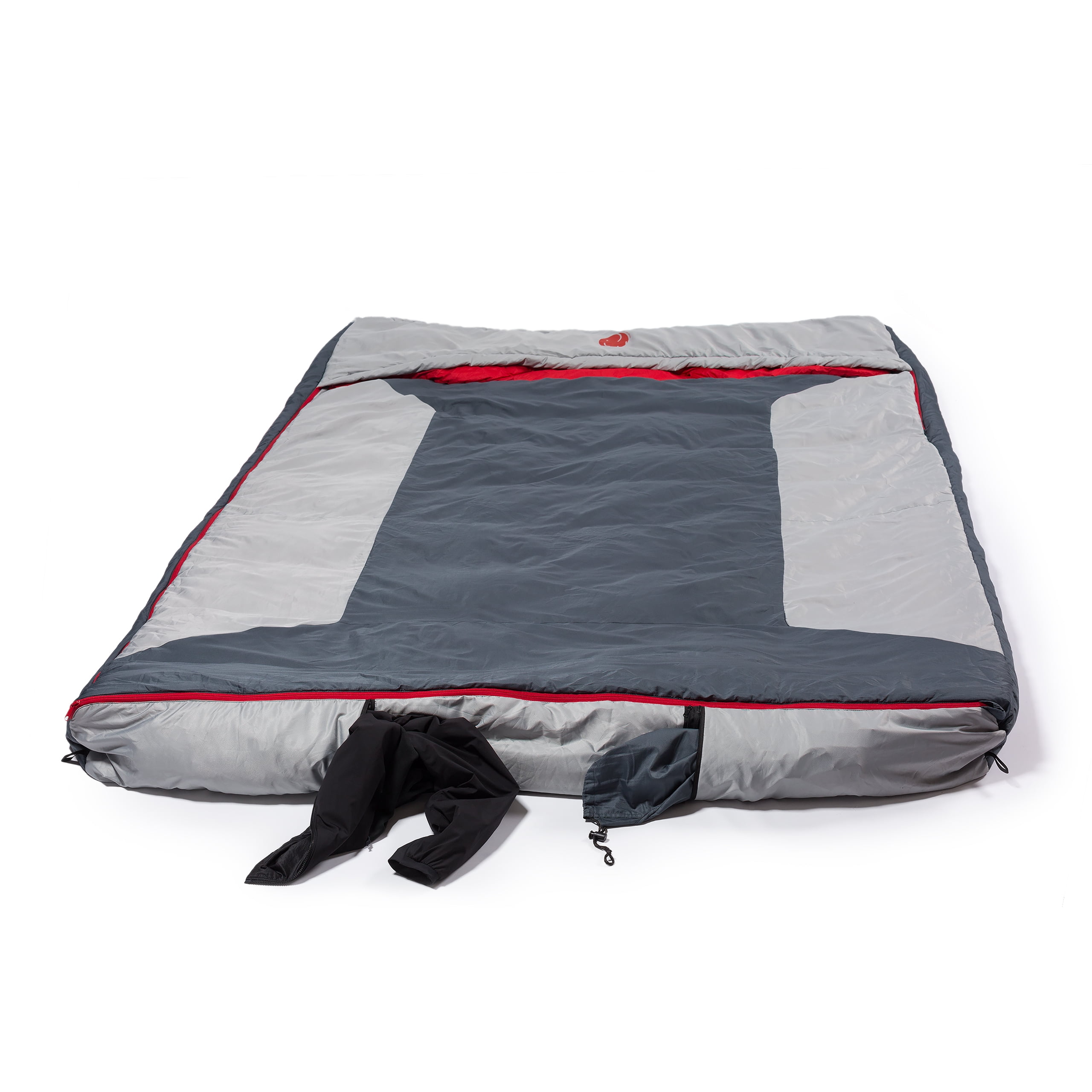 OmniCore Designs 10F / Red Double Wide Hooded Rectangular Sleeping Bag