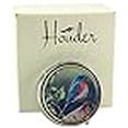 thumbnail image 3 of Designer Pill Box by Houder - Decorative Pill Case with Gift Box - Carry Your Meds in Style (Blue Bird), 3 of 4