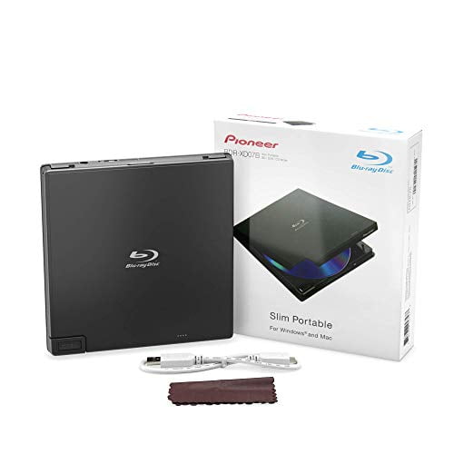 Pioneer BDRXD05B BluRay Player & Burner 6X Slim External BDXL, BD