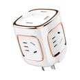 thumbnail image 1 of Convertidor de corriente multifuncional, cargador de múltiples puertos, adaptador de enchufe para viajes domésticos, 220V, 1 of 8