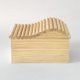 thumbnail image 5 of Casa pequeña para mascotas, hámster, nido de madera, no tóxico, pequeño, sólido, duradero, bonita casa para mascotas, cabaña para hámster, animales, ratones, suave ER, 5 of 5