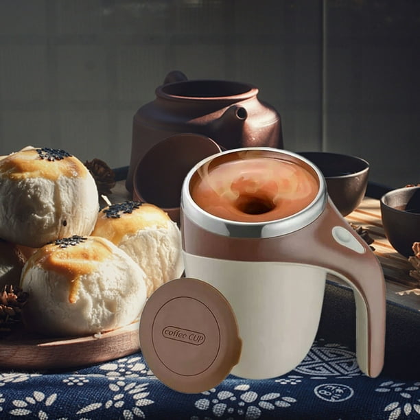 Taza agitadora magnética, taza autoagitadora 304 Taza agitadora automática Taza de café con agitación magnética Aspecto llamativo