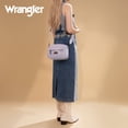 thumbnail image 7 of Wrangler Crossbody Bag for Women Multi Pocket Crossover Bag Shoulder Pursea with Adjustable Strap，Purple, 7 of 7