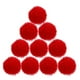 thumbnail image 3 of 100 pompones rojos pequeños para manualidades, pompones multiusos para niños, aulas, artes creativas, decoraciones para fiestas navideñas., 3 of 6