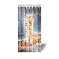 thumbnail image 1 of ABPHQTO Cortina de ducha Space Cat Cortina de ducha impermeable 90x180 cm, 1 of 2