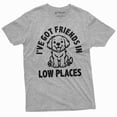 thumbnail image 6 of I got friends in low places pet lover dog T-shirt dog puppy person dogfather dogmother animal tee, 6 of 7