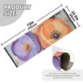 thumbnail image 5 of Yayeee Runner Rug for Bedroom 2'x6' Machine Washable Hallway Non Slip Mat, Bright Flowers, 5 of 8