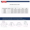 thumbnail image 3 of Rciityk Blue Baby Fleece Button Pajamas Romper Infant Crewneck Long Sleeve Snowsuit Newborn Boys Girls Warm Jumpsuit Pjs for 0-9 Months Happy New Year, 3 of 7